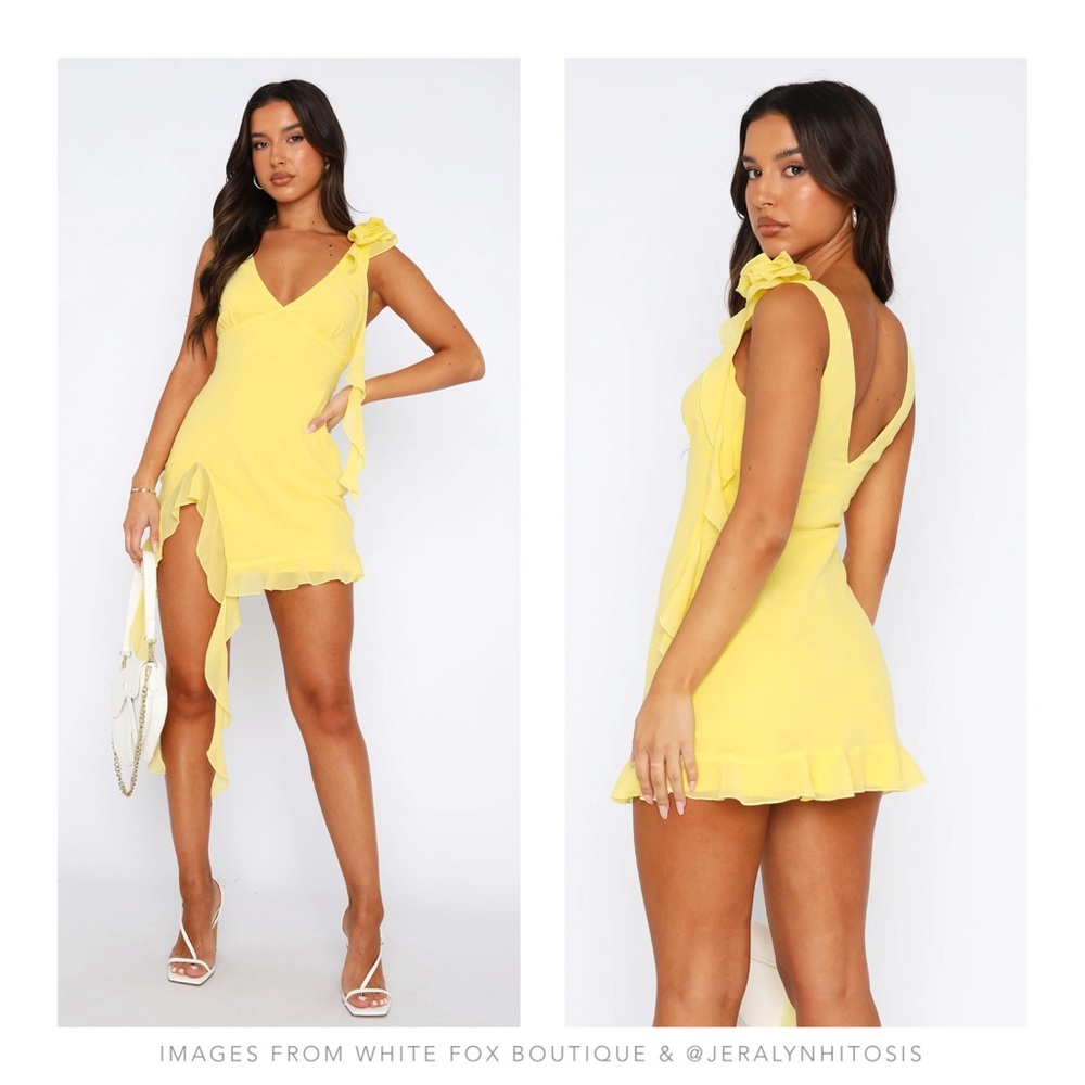 White Fox Boutique | Like That Mini Dress Buttercup